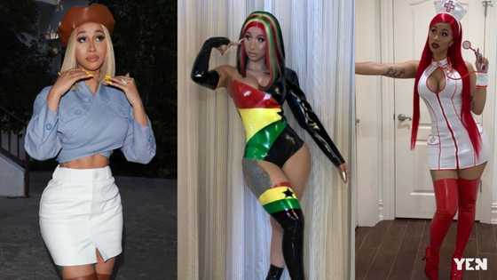 Cardi B’s wig and shoes stolen in Ghana after performing; video shows her barefooted