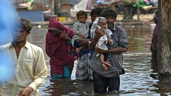 'A matter of honour': Women forced to stay in flooded Pakistan village