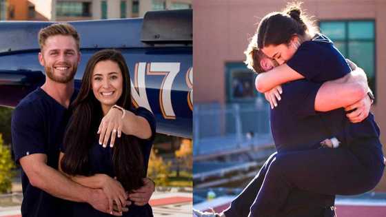 Celebration as 2 Nurses Who Met at Work During COVID-19 Pandemic Get Engaged