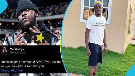 Medikal cuts ties with Criss Waddle's AMG Business record label, details emerge