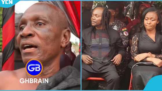 Daddy Lumba’s abusuapanin storms late musician’s residence at East Legon to meet Odo Broni