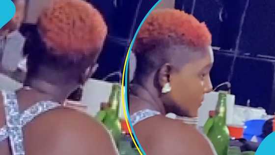 Ghanaian man fumes after seeing young lady with weird makeup at a party: "Don't you have a mirror