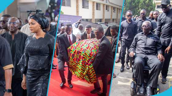 Funeral held for Addo-Kufuor Jr: Bawumias, Kufuor, Asantehene lead dignitaries to bid final farewell