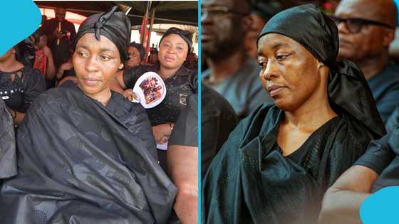 Odo Broni and one of her sons share a heartfelt moment in a video
