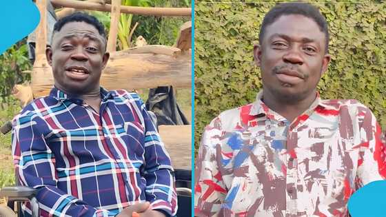 Physically challenged Ghanaian man begs for love online: "Someone should marry me"