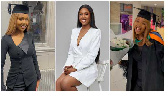 Beauty with brains: Pretty lady gets massively celebrated as she bags master's degree