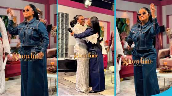 Nana Ama McBrown silences critics as she energetically performs Sei Kutuu Sei bam dance moves on Onua Showtime