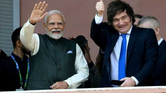 Modi and Milei meet in Argentina ahead of BRICS summit