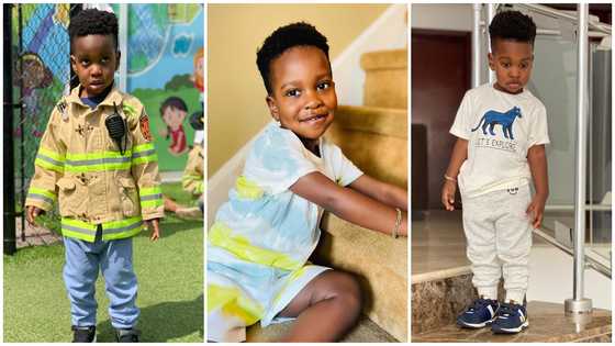John Dumelo's son looking all grown in latest adorable video warms hearts