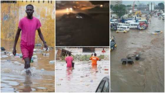 “Yo, this be crazy”: Video of man, others screaming to save driver from drowning in Accra flood stirs emotions