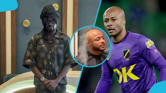 Code Micky runs hilarious commentary after seeing Andre Ayew’s new look (Video)