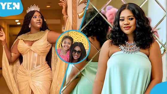 Kafui Danku's daughter grows tall & big as she turns 10, photo excite fans