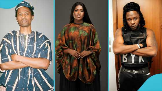 Fella Makafui harshly claps back at fan after decision to pick Kwesi Arthur over Medikal causes controversy