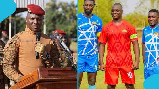 Captain on and off the pitch: Burkina Faso's Ibrahim Traore nets 3 vs African greats, video