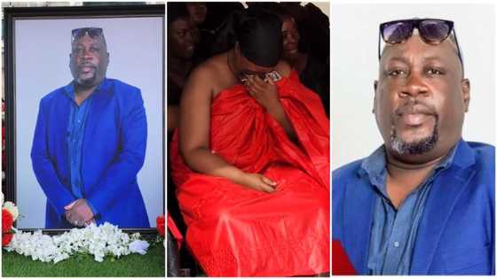 How late Dr Cann's wife wept at his burial; sad video stirs emotions online