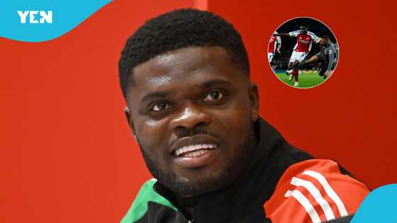 Arsenal player singles out Partey for praises in statement win over Real Madrid