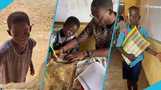 Boy steps into classroom for the first time, thanks to kindhearted Ghanaian teacher