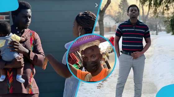 Ghanaian man sells bread at university, relocates to Canada and starts a family