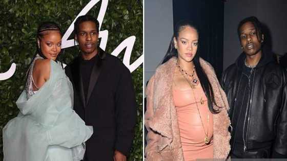 Rihanna finally responds to rumours that A$AP Rocky popped the question: "This old ring?"