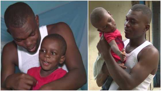 Martin Asato: Single dad caters for son with cerebral palsy after mom abandoned them