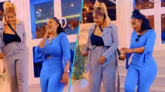 Nana Ama McBrown: Actress and Aba Dope exude heartwarming vibes in video, fans gush: “Twinnies”