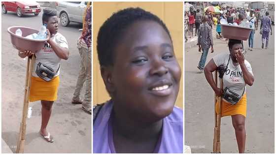 Sometimes Motors Hit Me When I Sell Pure Water, Amputee Mary Daniel Shares Her Touching Life Story