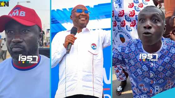 NPP delegates and supporters gather at party headquarters ahead of Dr Bawumia's nomination filing