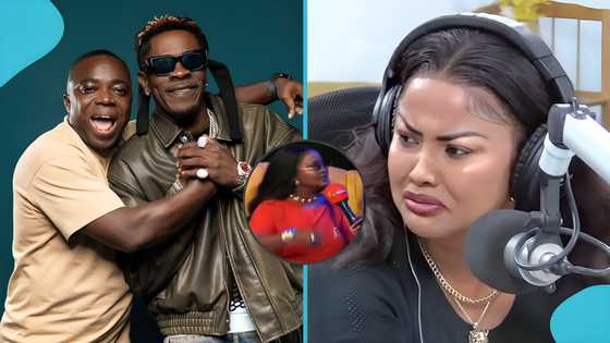 Nana Ama McBrown fires back at Shatta Wale’s manager, Sammy Flex, on live TV, "Put some respect on this name”