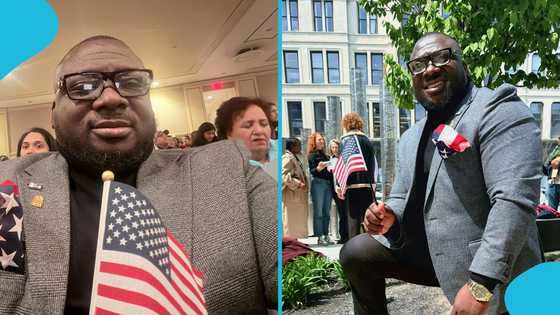 Ghanaian content creator becomes a US citizen, details his journey