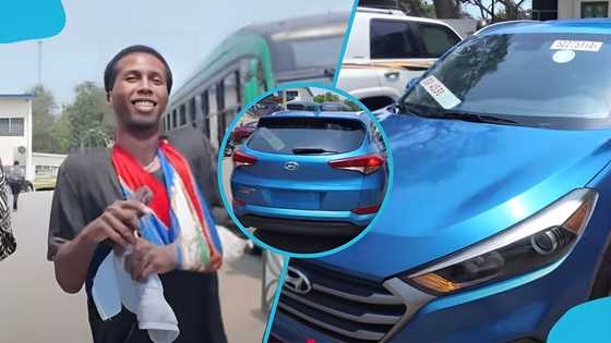 Mfantsipim old boy who has been standing for 5 years gets a brand new car