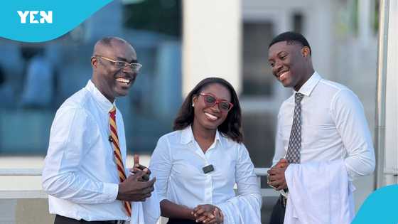 Meet the Ntiamoah Mensahs: Father and his two children who are all doctors