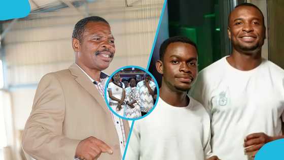 Elder Frank Donkor's family finally speaks after sons' burial, video breaks hearts