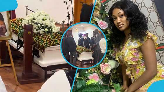 “Sad scenes”: Tears flow as late Miss Malaika Ghana contestant, Nadia Owen, is laid to rest