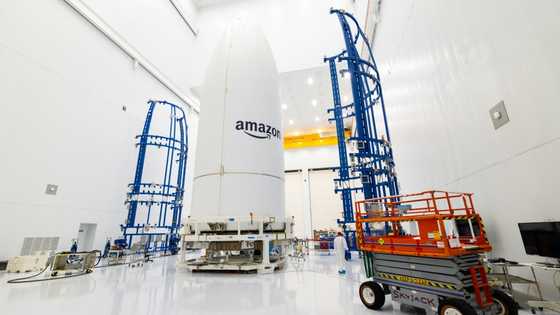 Amazon to launch first batch of satellites rivaling Musk