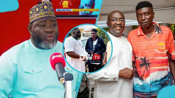 NPP's Alhaji Osman Masawudu declares the party's support for Fante Comedy after his release, video