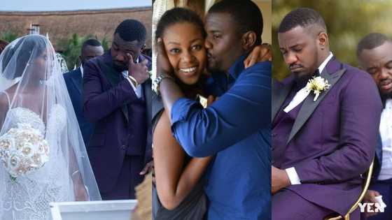 Reason for Yvonne Nelson's absence at John Dumelo's wedding finally revealed