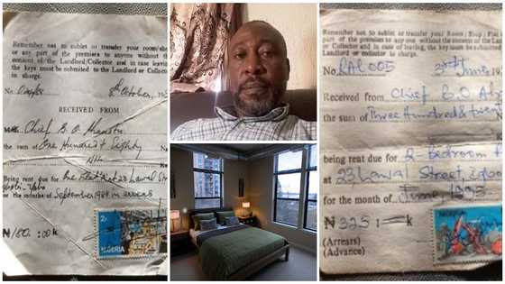 Man shares 1988 &1993 receipts of 2-bedroom flats paid for at GHc2.54 & GHc4.59