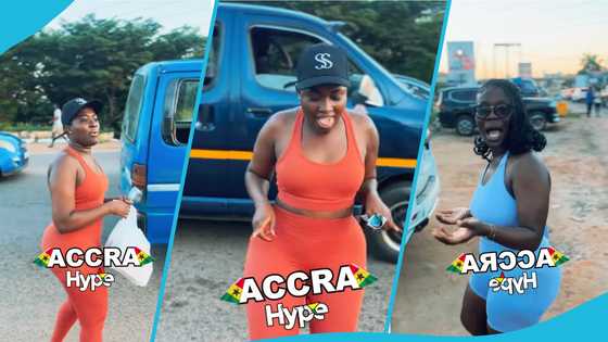 Delay and Fella Makafui face backlash for rocking gymwear to sell bread on the street: "Village lifestyle"
