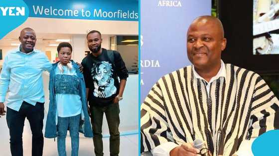 Suzy Pinamang's elder brother sings Ibrahim Mahama praises, Ghanaians advise him