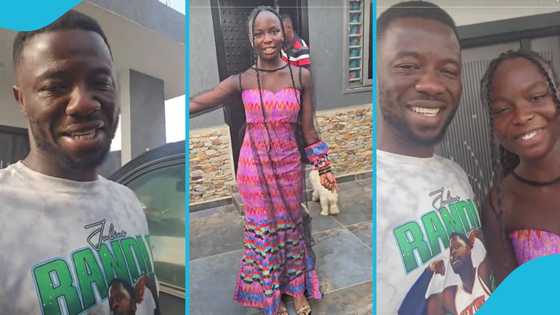 Kwaku Manu hypes daughter as she rocks African wear to school, video melts hearts