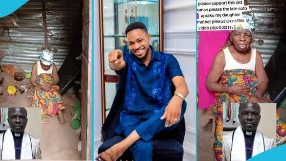 Apraku My Daughter's mother says Kofi Adoma rented her a home after her son's death: "God bless him."