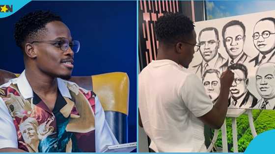 "My journey began as a kid": Meet Enil Art, the KNUST graduate inspiring people through art