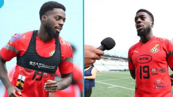 Black Stars player Inaki Williams speaks Twi: "M'aba fiɛ, mɛ shɛ goal"