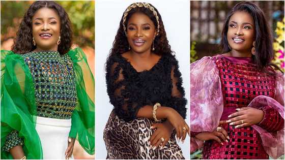 Ohemaa Mercy breaks down in tear on live TV as she recounts problems; video drops