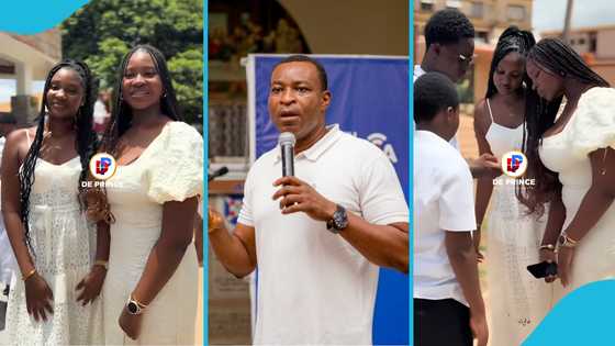 Video of Chairman Wontumi's children surfaces online, peeps react: "Beautiful kids"