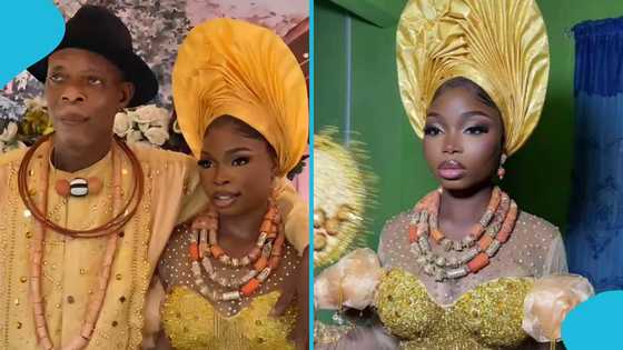 Elderly man's wedding becomes talking point after daughter shares videos on TikTok