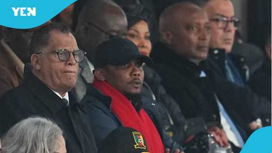 Samuel Eto'o's furious outburst at CAF president during Morocco vs Cameroon