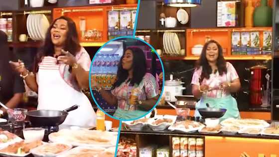 Ghanaians give Empress Gifty negative reviews after watching the first episode of the UCook show