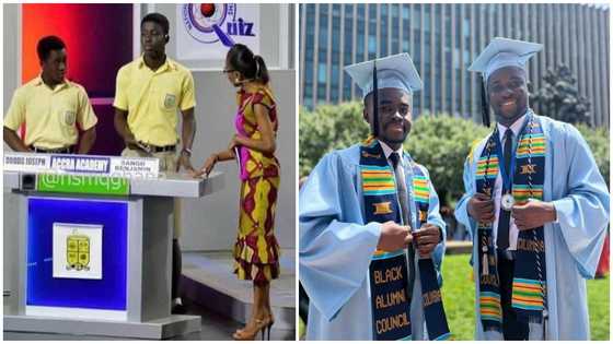 GH boys who represented Accra Academy in 2016 NSMQ successfully graduates from Columbia University