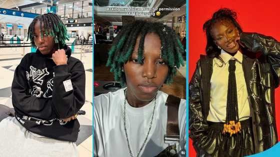 Lisa Quama stuck in London after her piercing her nose without her mother's permission